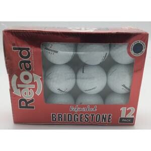 PG Professional Bridgestone Reload Golf Balls 12 Pack New And Sealed